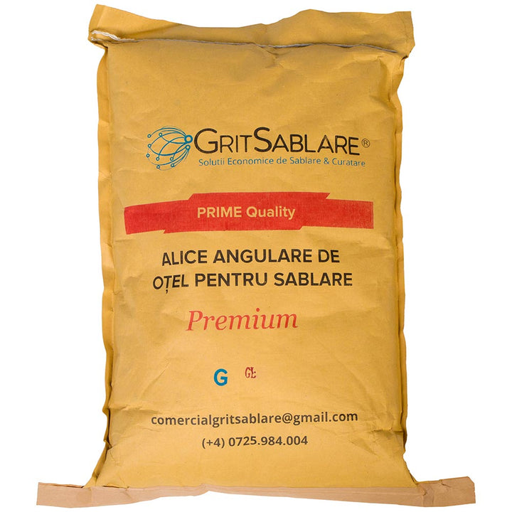 Material de Sablare: Alice Angulare de Oțel Premium