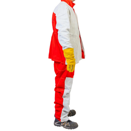 Costum de Sablare (Pantalon și Jachetă) + Bonus: Mănuși de protecție