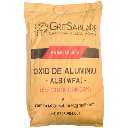 Electrocorindon Alb pentru Sablare - Oxid de Aluminiu - WFA