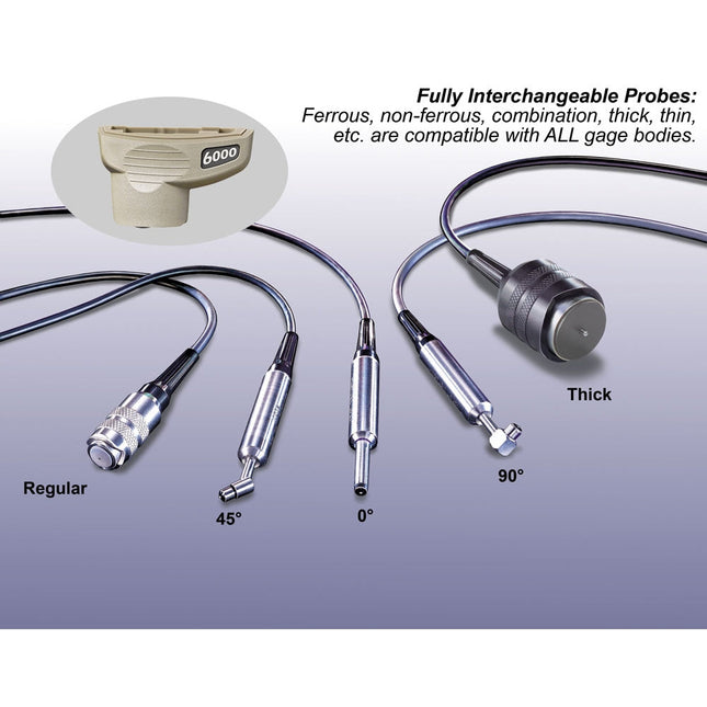 Kit pentru Testare Grosimi de Acoperire: Defelsko PosiTector 6000